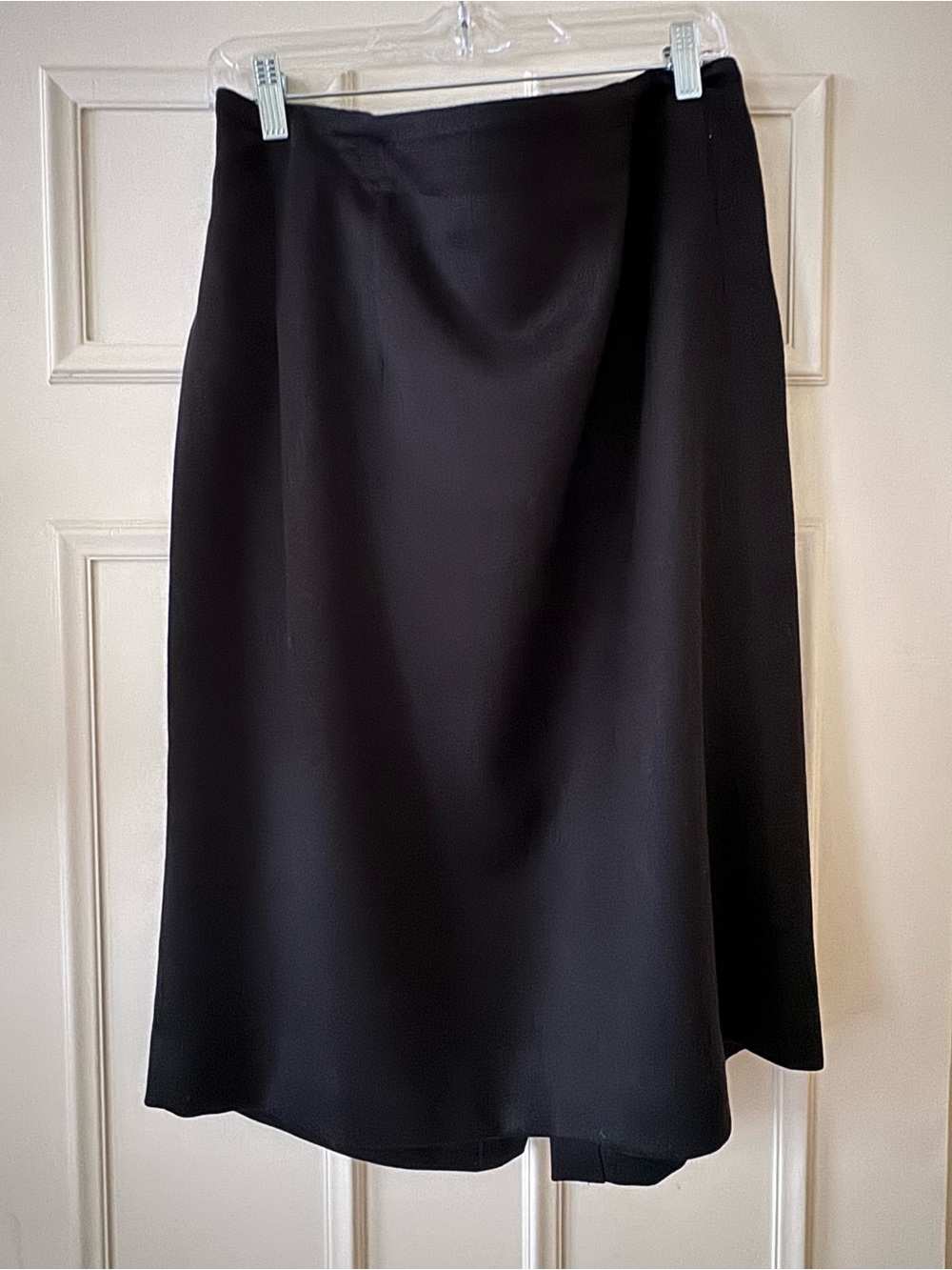 Gianni Black Midi Skirt- Size 16
